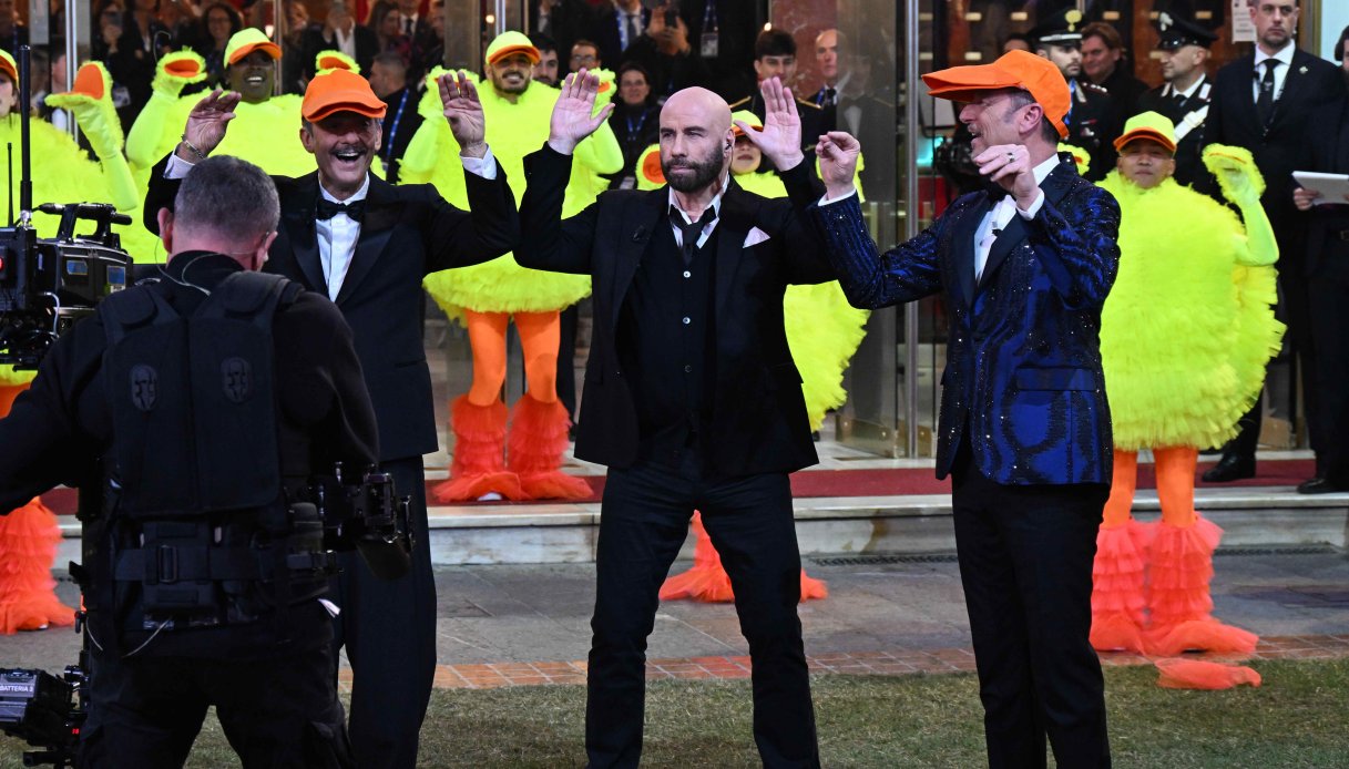 John Travolta ospite a Sanremo 2024