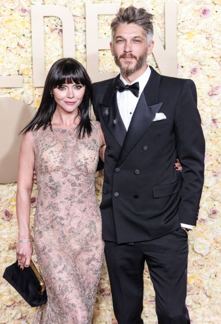 Christina Ricci con Mark Hampton