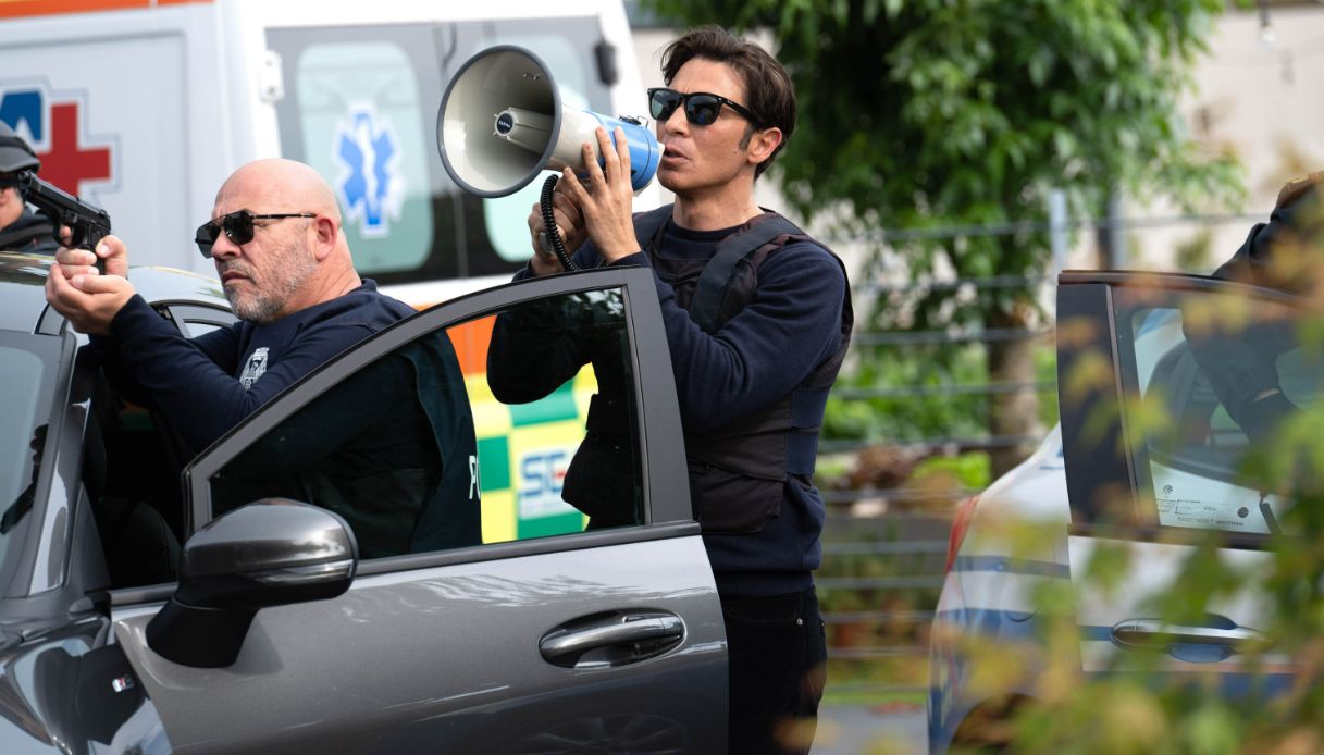 Francesco Venditti sul set