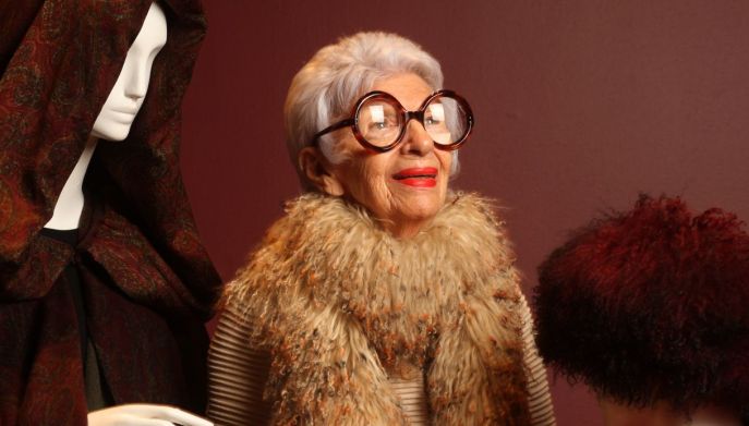 Iris Apfel morta