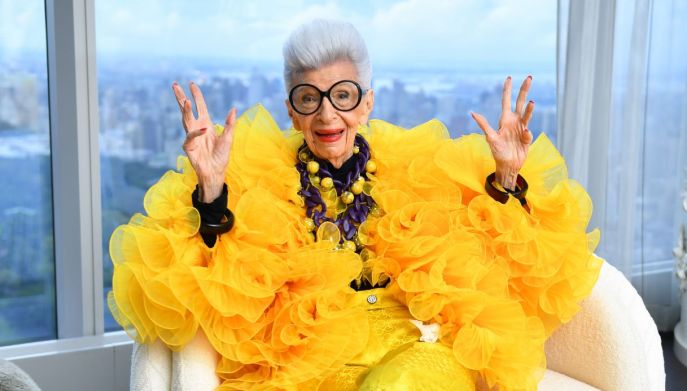 Iris Apfel morta
