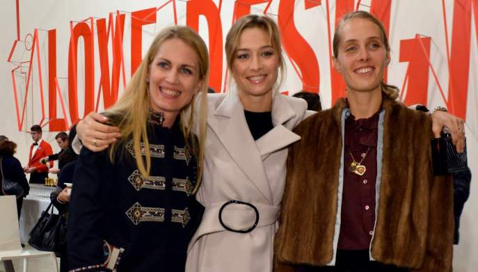 Isabella Borromeo Brachetti Peretti, Beatrice Borromeo Casiraghi e Lavinia Borromeo Elkann