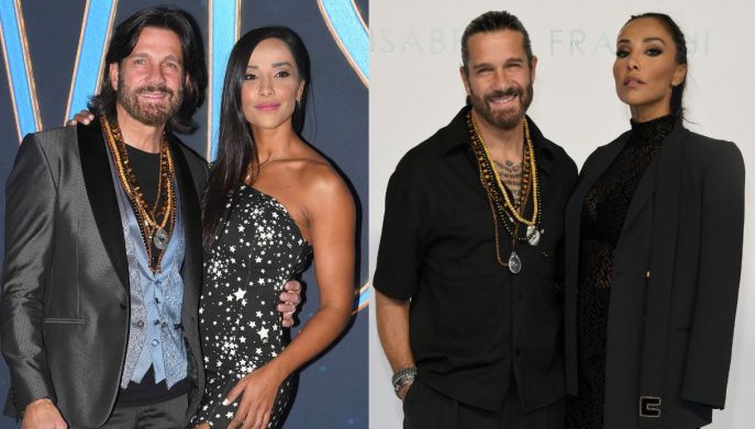 Juliana Moreria e il marito Edoardo Stoppa