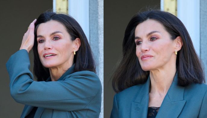 Letizia di Spagna nuovo look