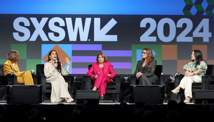 Errin Haines, Meghan, Duchess of Sussex, Katie Couric, Brooke Shields e Nancy Wang Yuen
