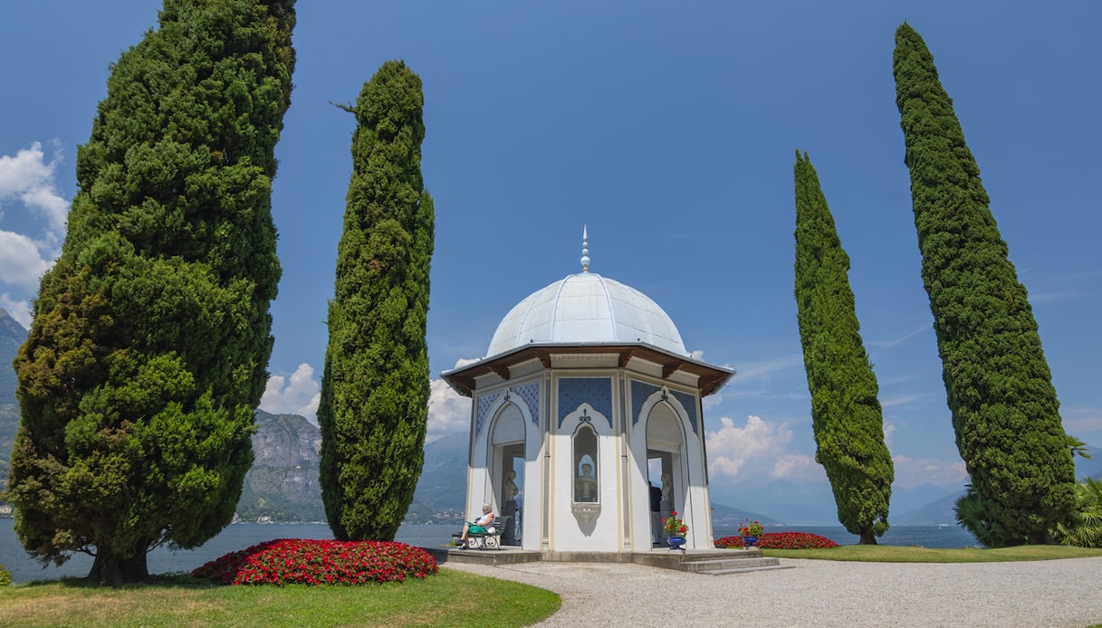 Il chiosco moresco di Villa Melzi d'Eril