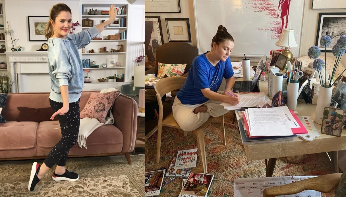 La casa "normale" di Drew Barrymore