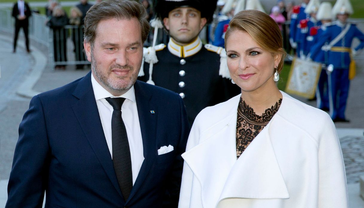 Maddalena di Svezia e suo marito
