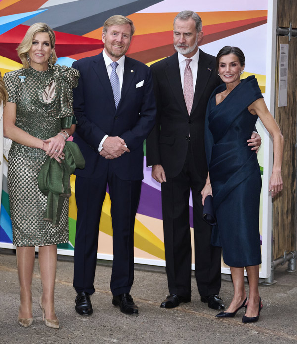 Maxima d'Olanda Willem Alexander d'Olanda Felipe di Spagna Letizia di Spagna