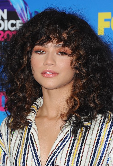 zendaya frangia riccia