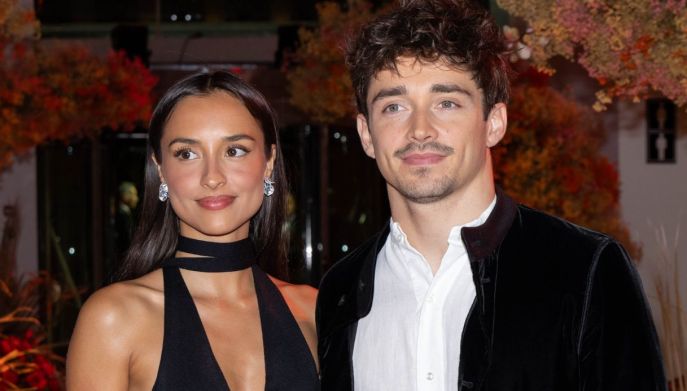 Alexandra Saint Mleux e Charles Leclerc