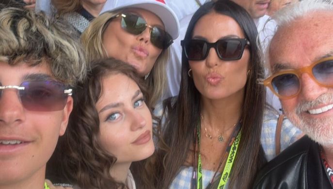 Nathan Falco, Lena, Heidi Klum, Elisabetta Gregoraci e Flavio Briatore