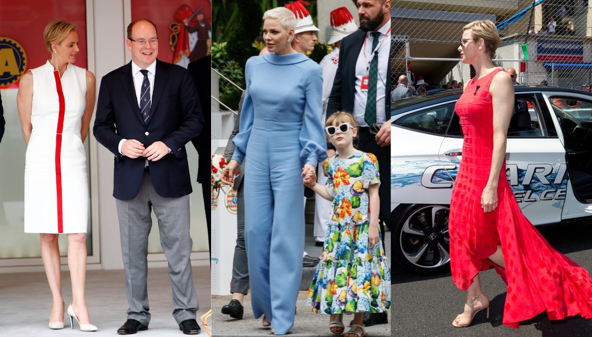 Charlene al Grand Prix di Monaco