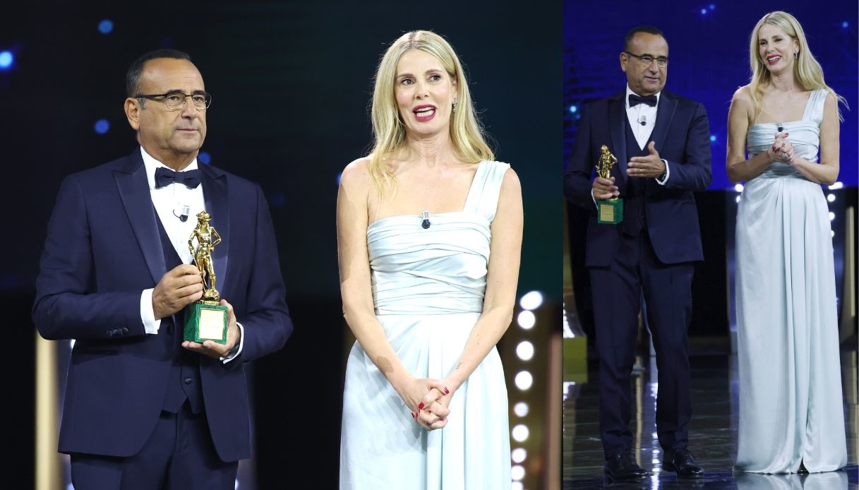 Carlo Conti e Alessia Marcuzzi conducono i David di Donatello 2024