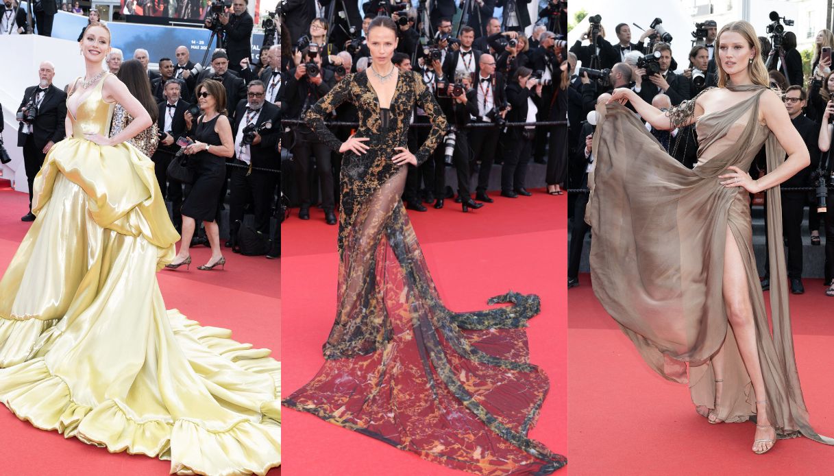 Marina Ruy Barbosa, Natasha Poly e Toni Garrn a Cannes 2024