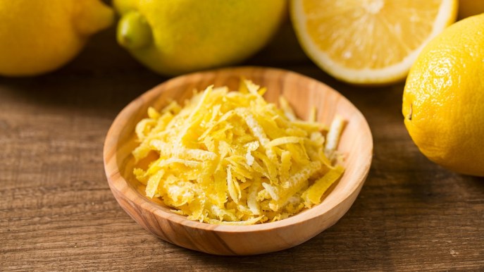 Bucce di limone, come utilizzarle in cucina