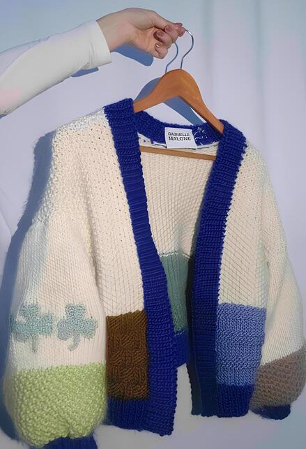 Cardigan disegnato dall'Irlanda per Taylor Swift