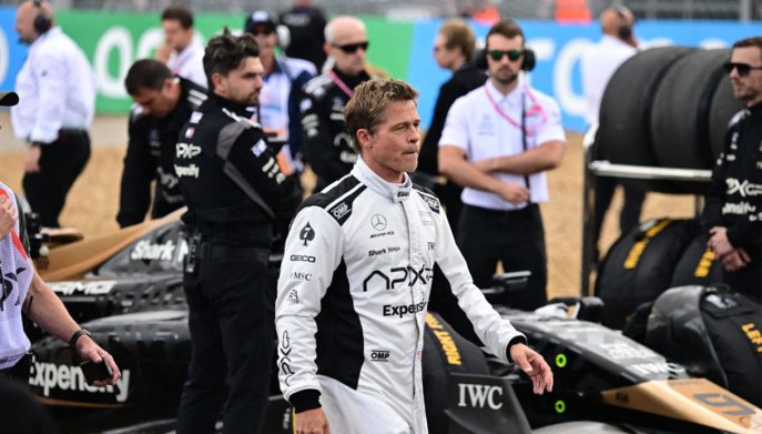 Brad Pitt Formula 1