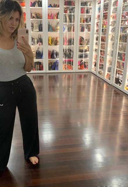 Cabina armadio di Wanda Nara
