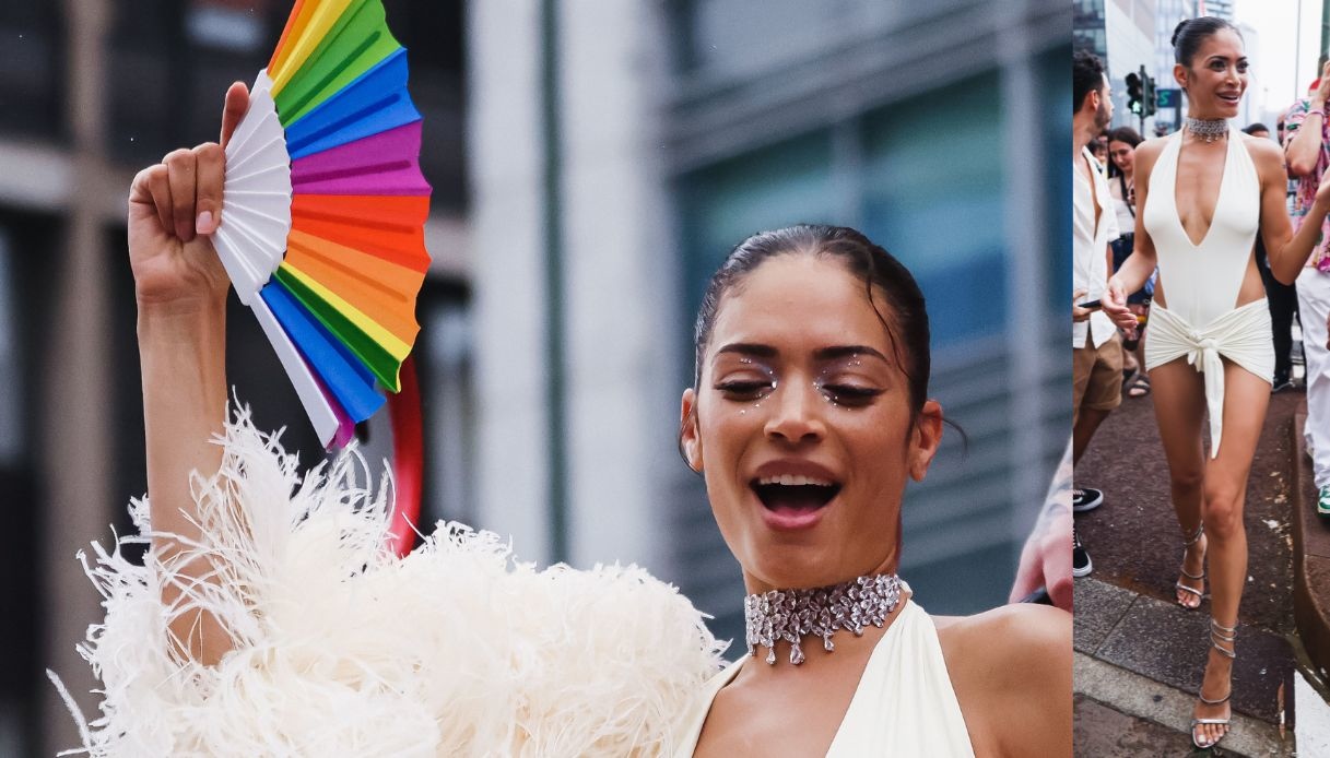 Il look di Elodie al Milano Pride 2024