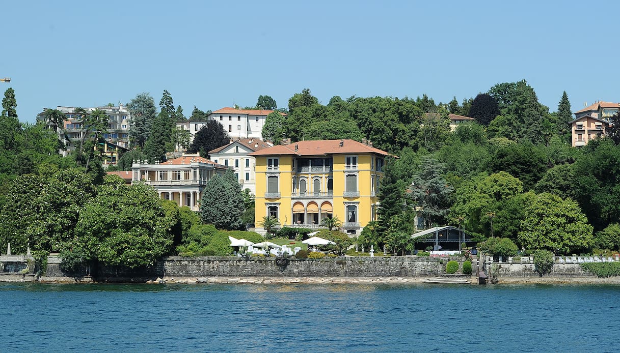 Il panorama di Villa Rusconi-Clerici