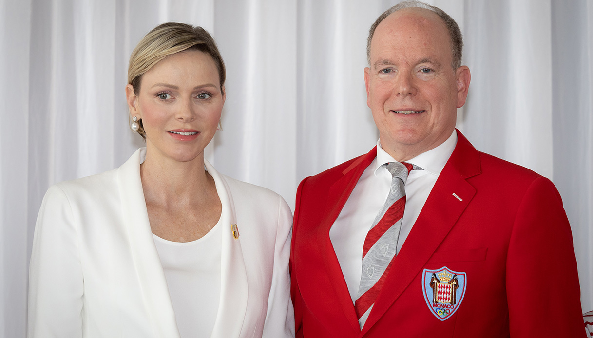 Charlene di Monaco Alberto di Monaco