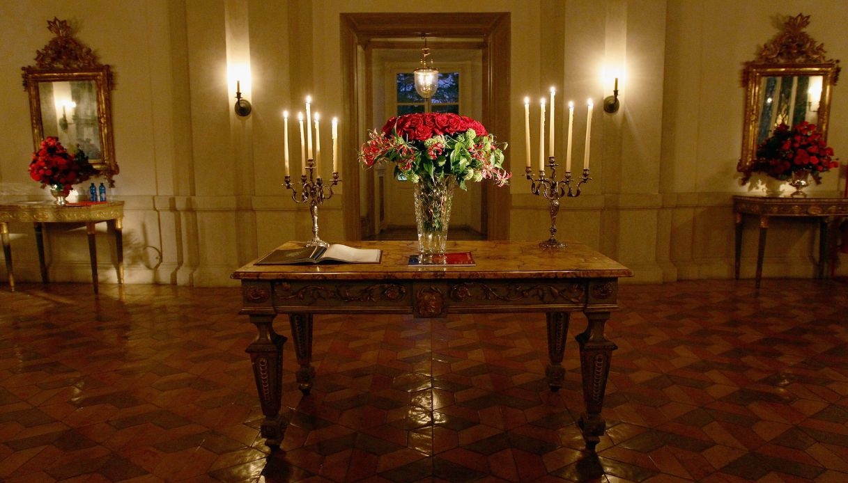 Gli interni di Villa Aurelia