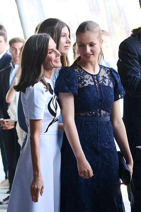 Letizia di Spagna Leonor di Spagna