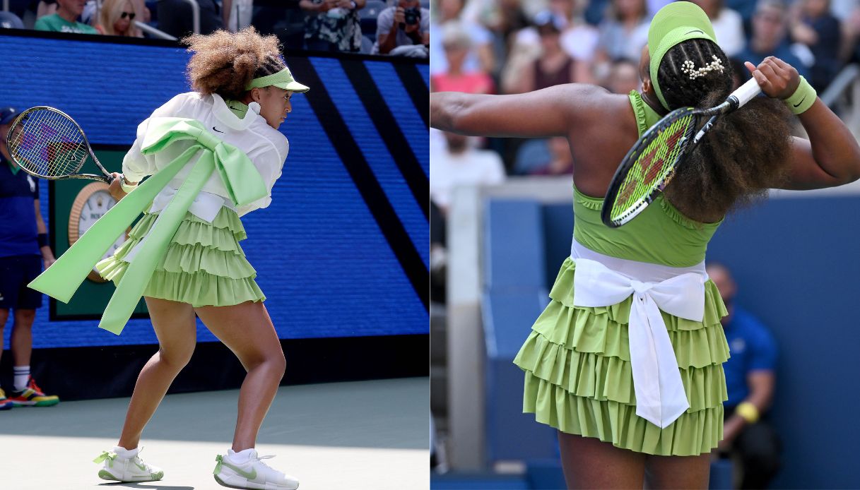 Il look di Naomi Osaka agli Us Open