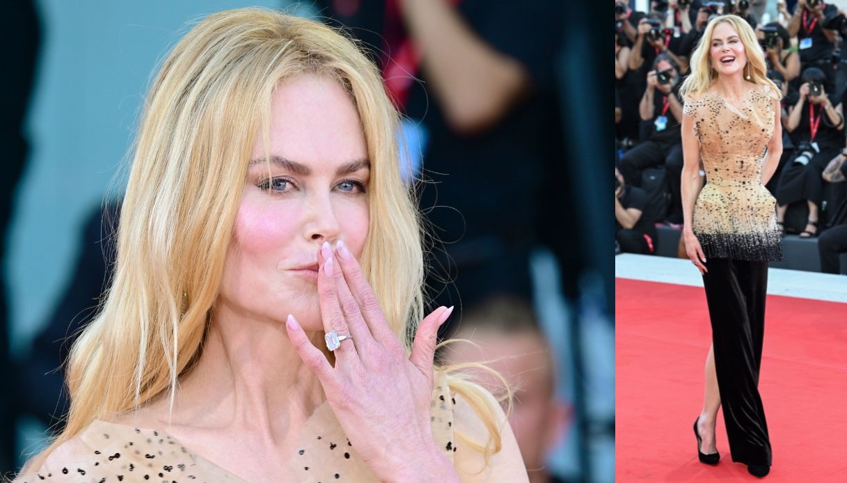 Nicole Kidman, il look nella terza serata del Festival di Venezia 2024