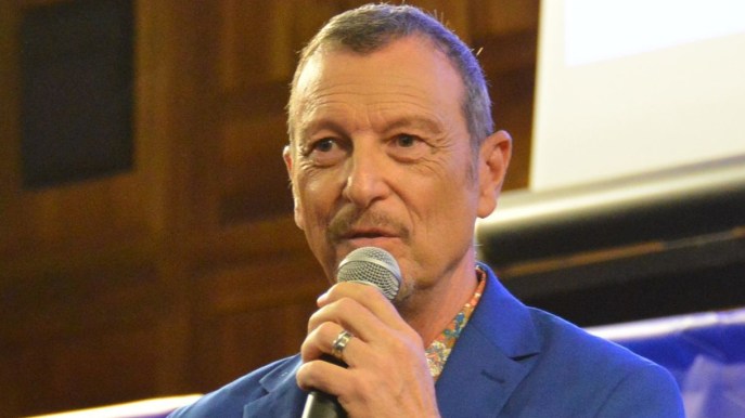Amadeus, gli ascolti “bassi” di Chissà Chi è: “Se temo il flop?”