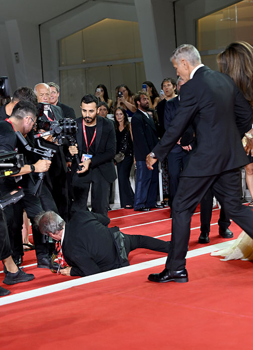 George Clooney Festival del Cinema di Venezia 2024