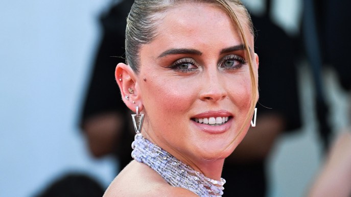 Valentina Ferragni, il look al matrimonio di Veronica Ferraro ispirato a un famoso film