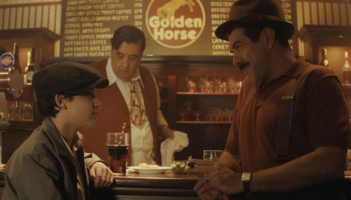"Napoli-New York", una scena del film