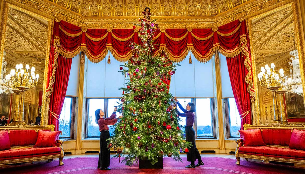 Albero di Natale Castello di Windsor