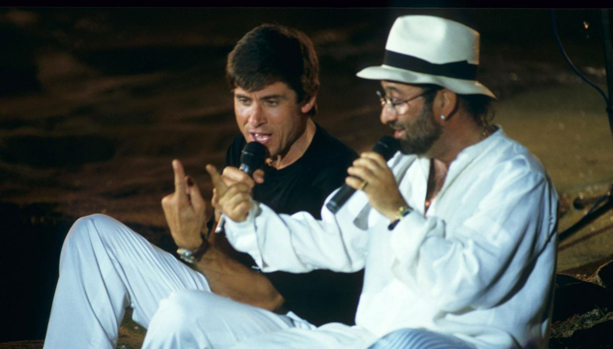 Gianni Morandi e Lucio Dalla