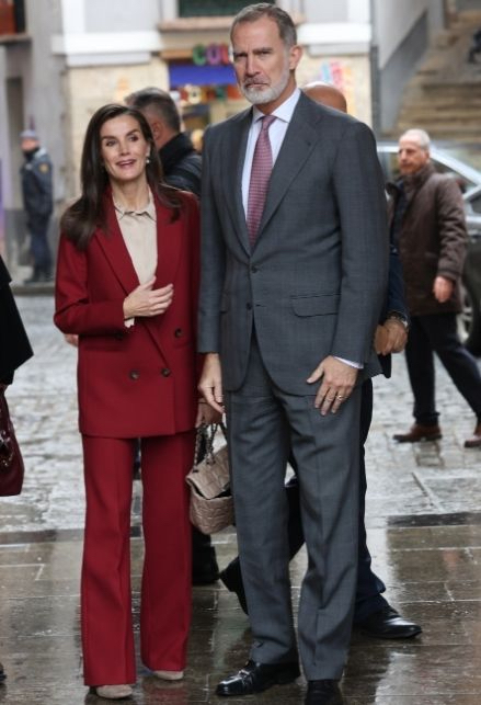 Letizia di Spagna con Felipe VI di Spagna