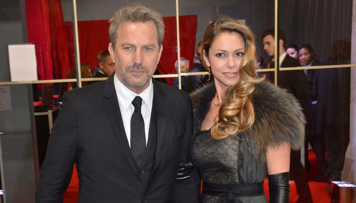 Kevin Costner e Christine Baumgartner