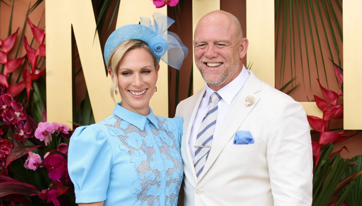 Zara Tindall col marito