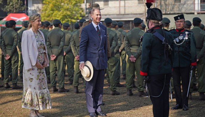 Edoardo e Sophia di Edimburgo in Nepal