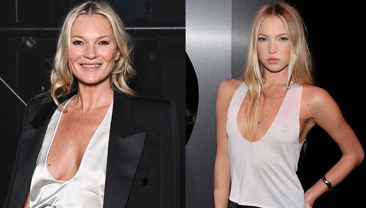 Kate e Lila Moss: look identici