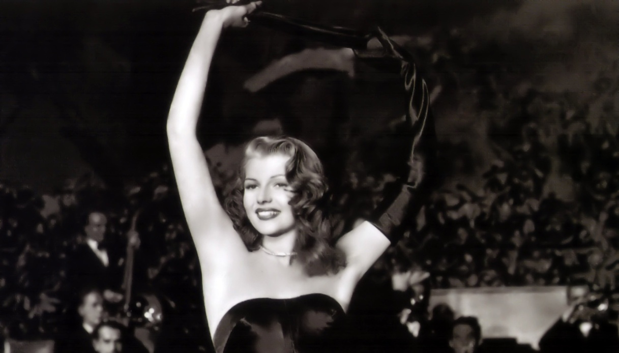 Rita Hayworth nel film "Gilda"