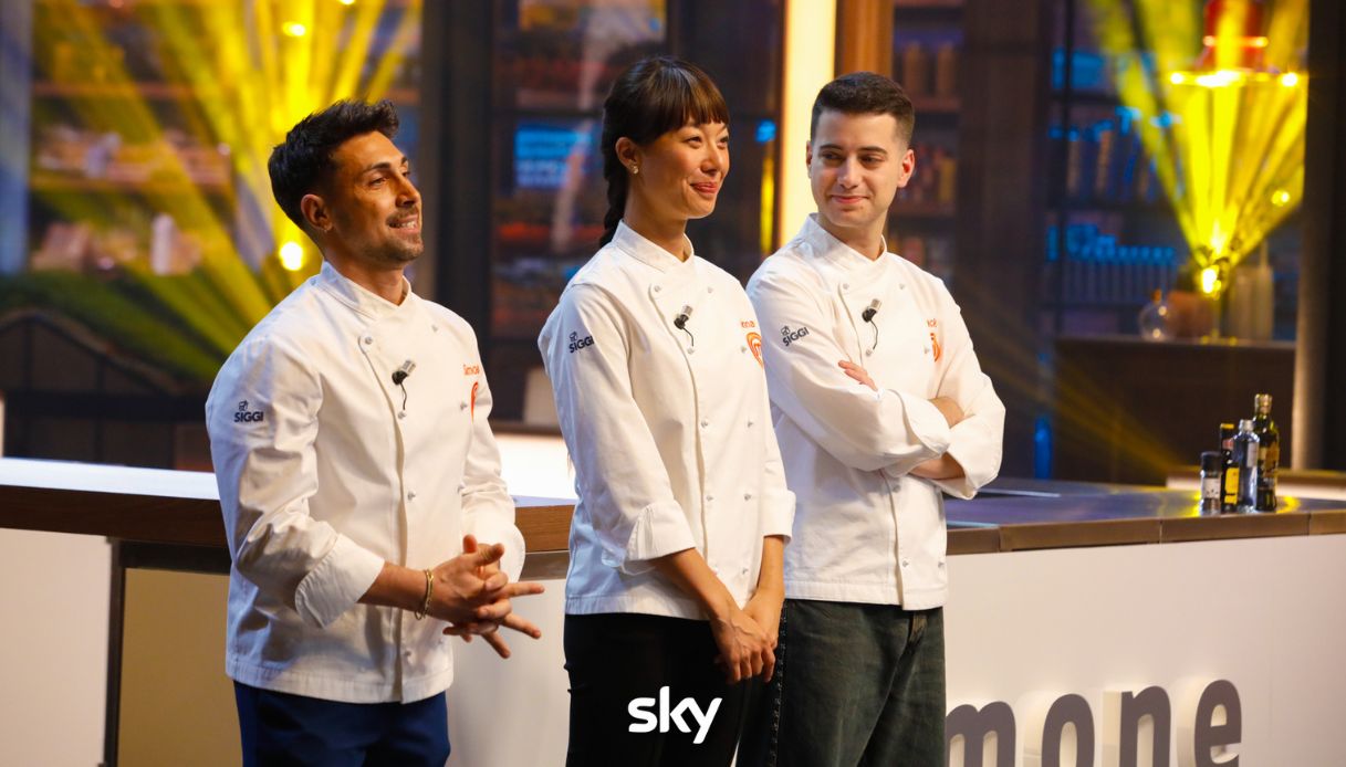 I tre finalisti di "MasterChef 2025"