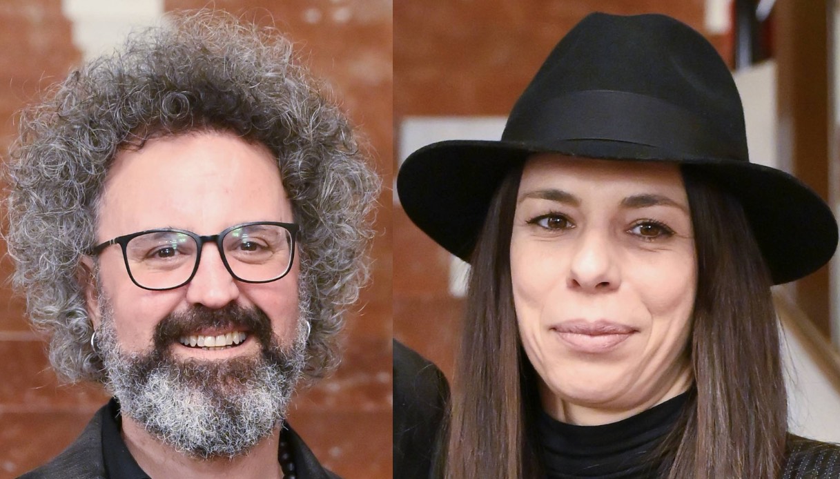 Amara e Simone Cristicchi