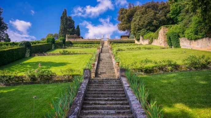 Bardini, il giardino incantato con villa, scalinata barocca e bosco all’inglese