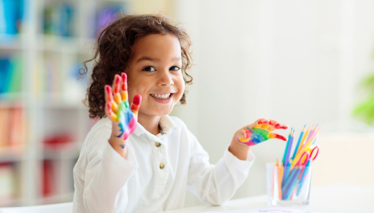 Giochi sensoriali, bambini