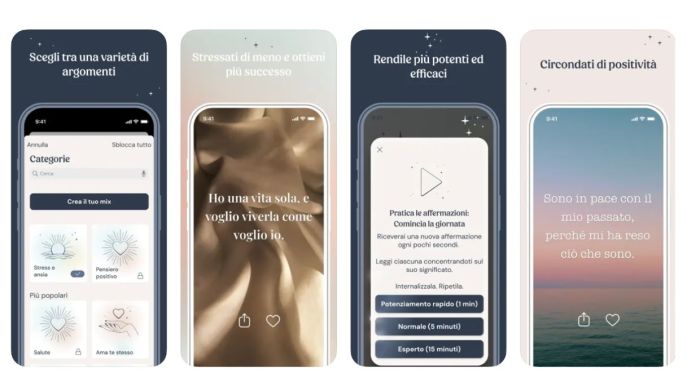 App per il pensiero positivo