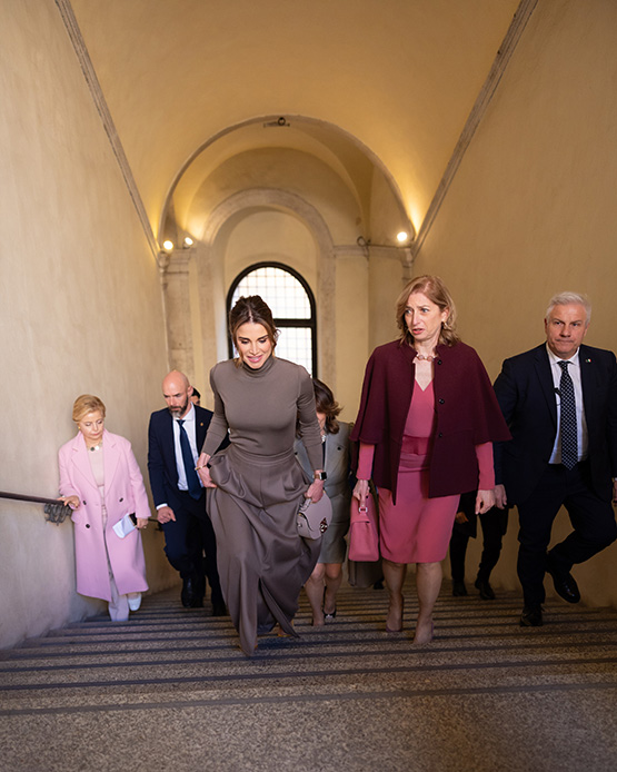 Rania di Giordania Laura Mattarella