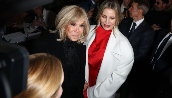 Kate Moss rock, Cameron Diaz in rosso fuoco, Brigitte Macron perfetta "padrona di casa" alla PFW 2025