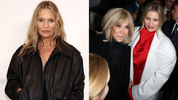 Kate Moss rock, Cameron Diaz in rosso fuoco, Brigitte Macron perfetta “padrona di casa” alla PFW 2025